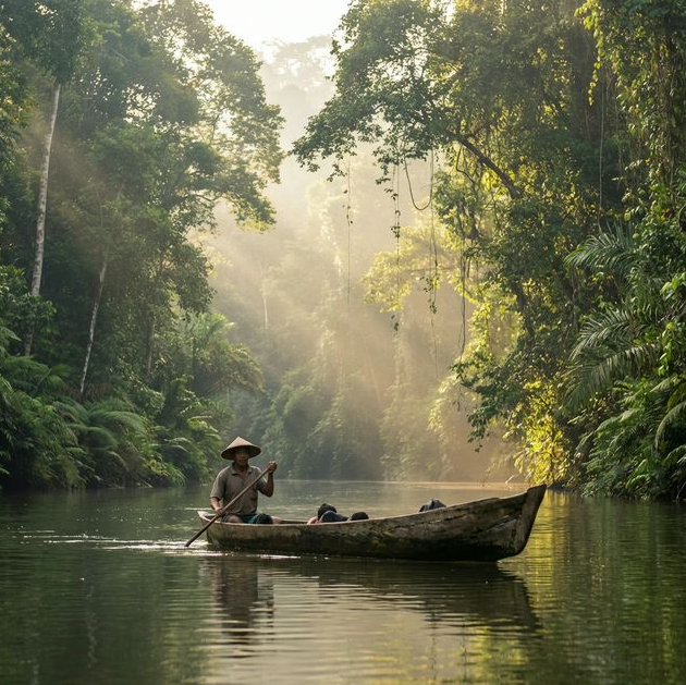 River Boat Exploration